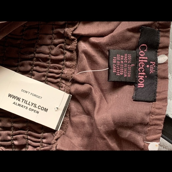 Pink Collection Spaghetti Strap Sundress. NWT. L - Picture 4 of 5